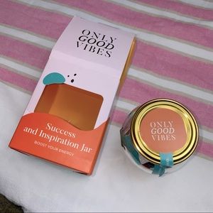 Only good vibes success and inspiration jar